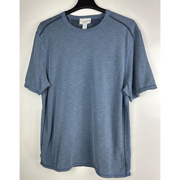 2 Tommy Bahama Flip Sky IslandZone T-Shirts Reversible Tee Blue Men's Size XL - Picture 16 of 16